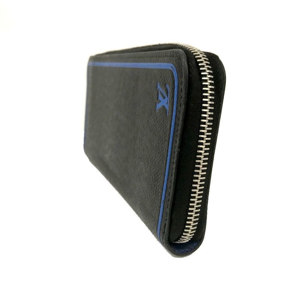 257372N Louis Vuitton Wallet Long Zippy Around Black Taiga Leather - Picture 3 of 15